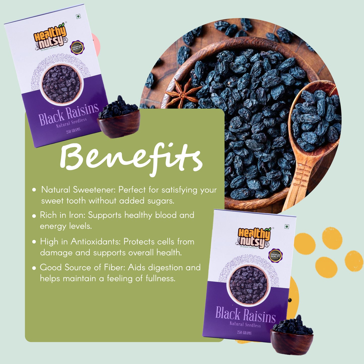 Premium Black Raisin